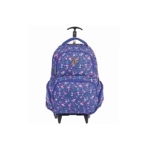 mochila capricho flores